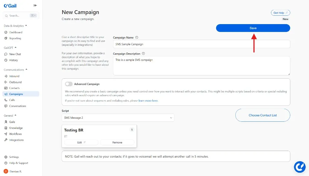 Save Campaign